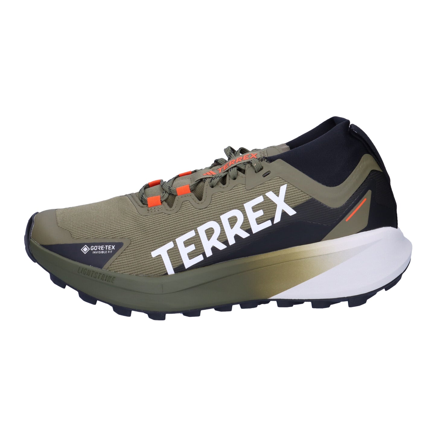 Olive - Lifestyle - Adidas Mens Terrex Agravic GORE-TEX Running Shoes