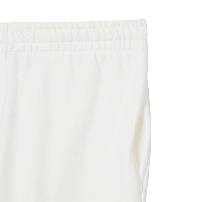 Cream - Back - Lacoste Mens Fleece Graphic Print Shorts