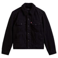 Black - Front - Levis Womens-Ladies Ex-Boyfriend Sherpa Trucker Jacket
