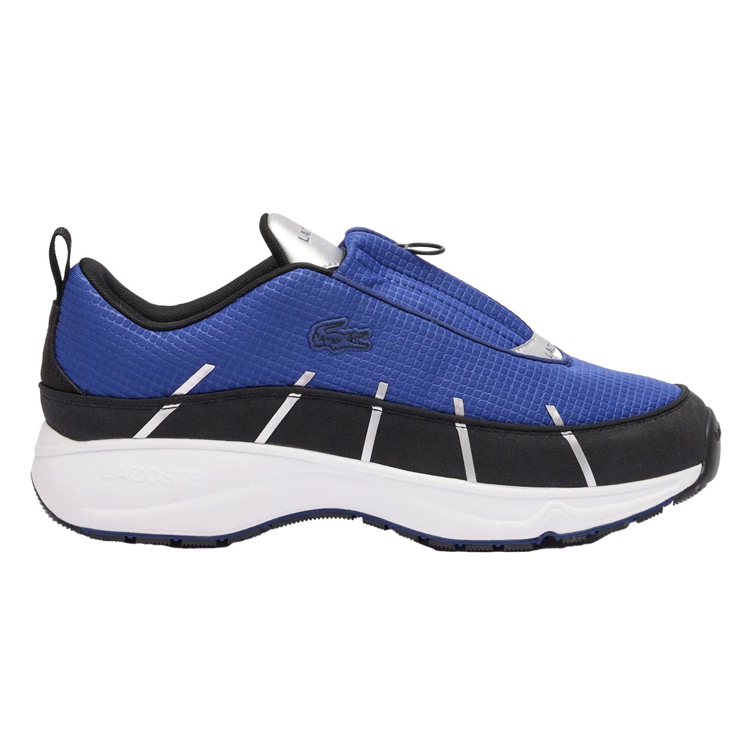Blue-White - Front - Lacoste Unisex Adult Audyssor Trainers