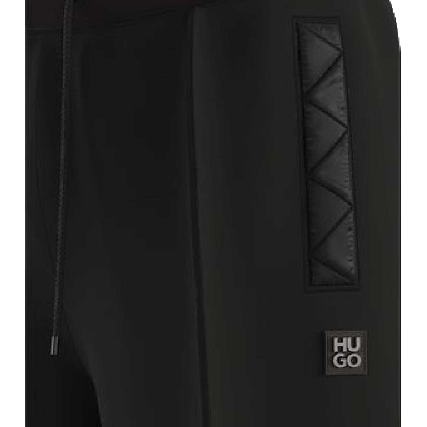 Black - Lifestyle - Hugo Mens Dilmos Pintuck Shorts