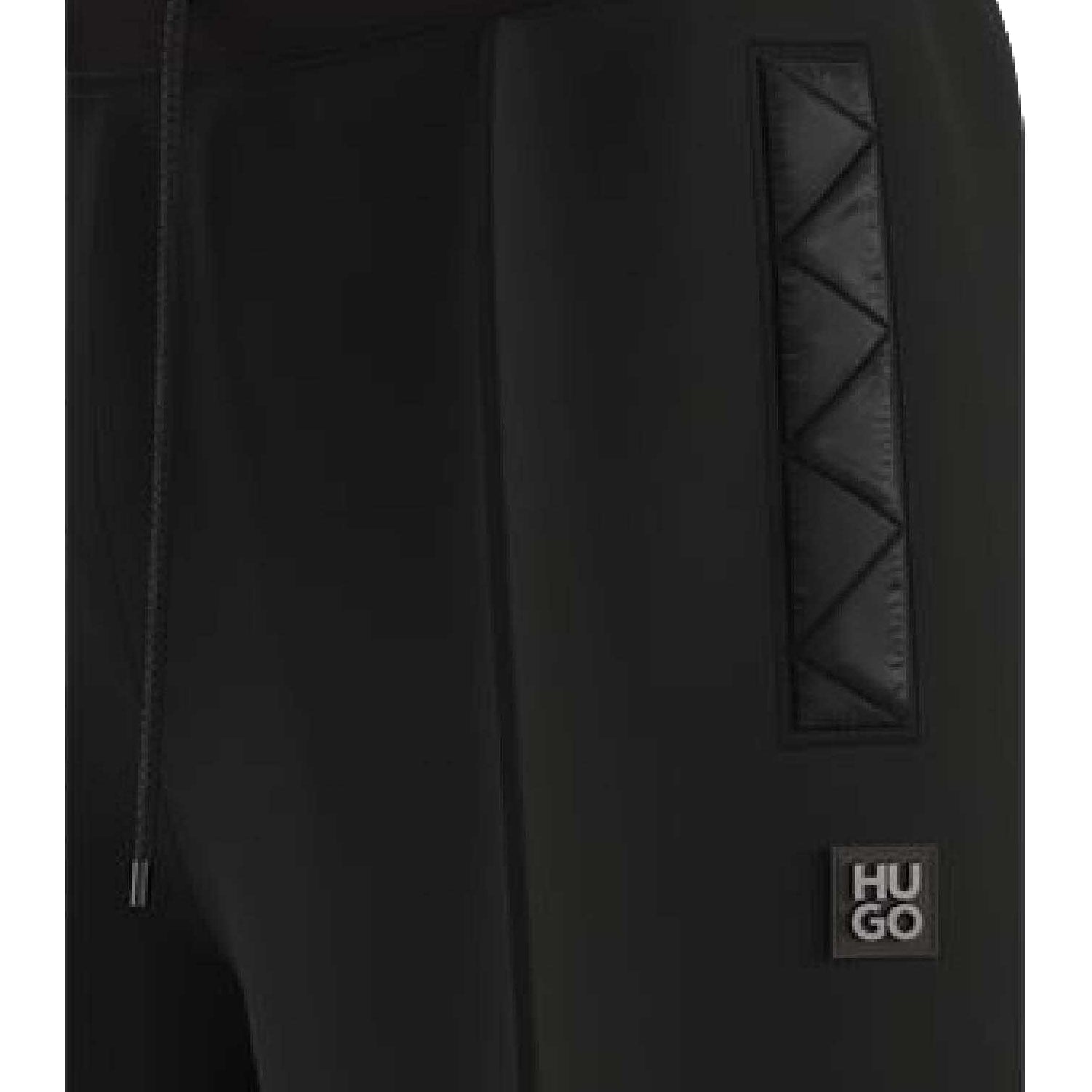 Black - Lifestyle - Hugo Mens Dilmos Pintuck Shorts