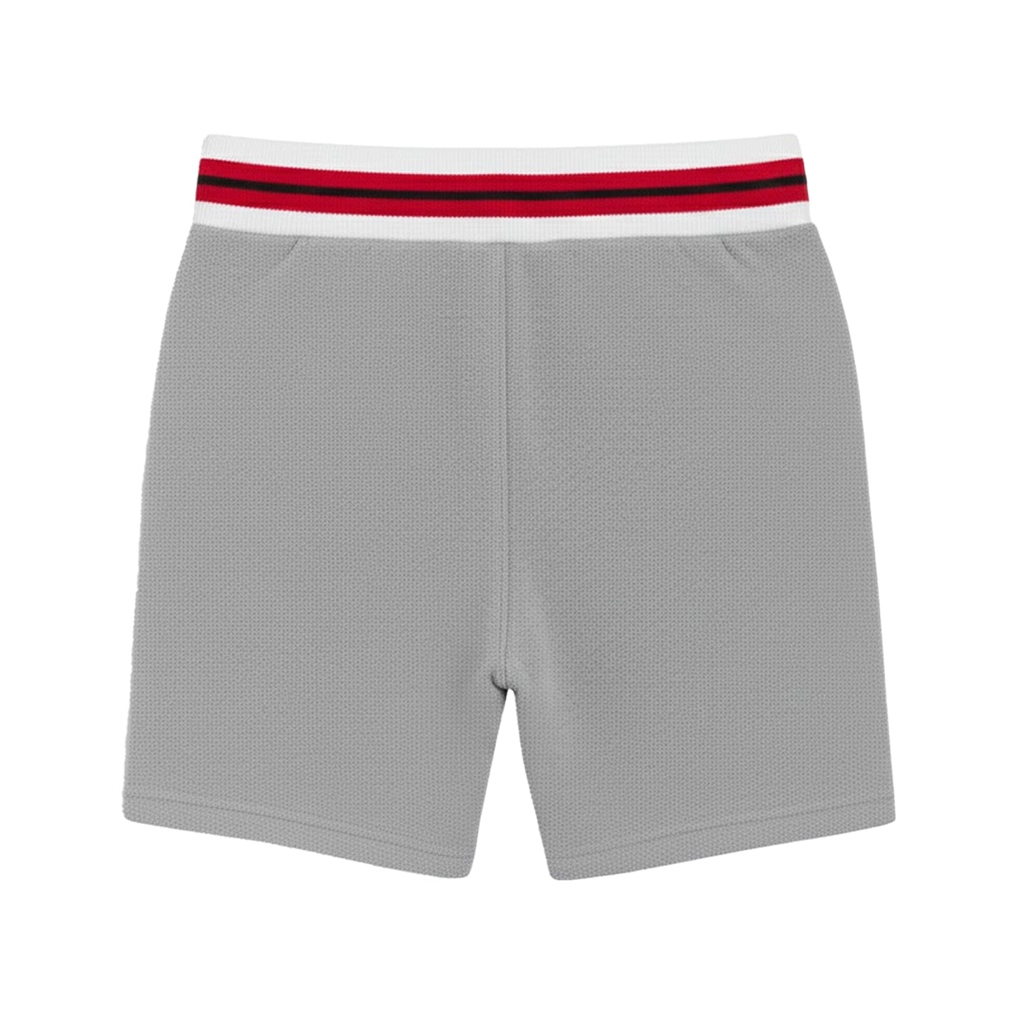 Grey - Back - Hugo Mens Jaxon Contrast Waistband Shorts
