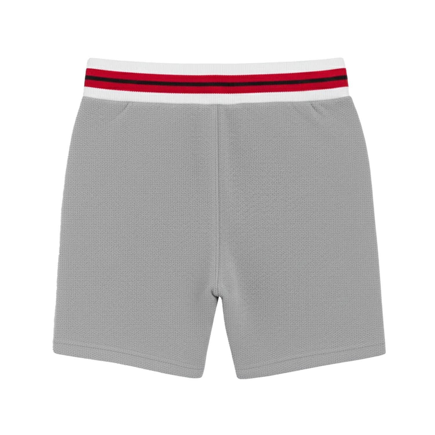 Grey - Back - Hugo Mens Jaxon Contrast Waistband Shorts