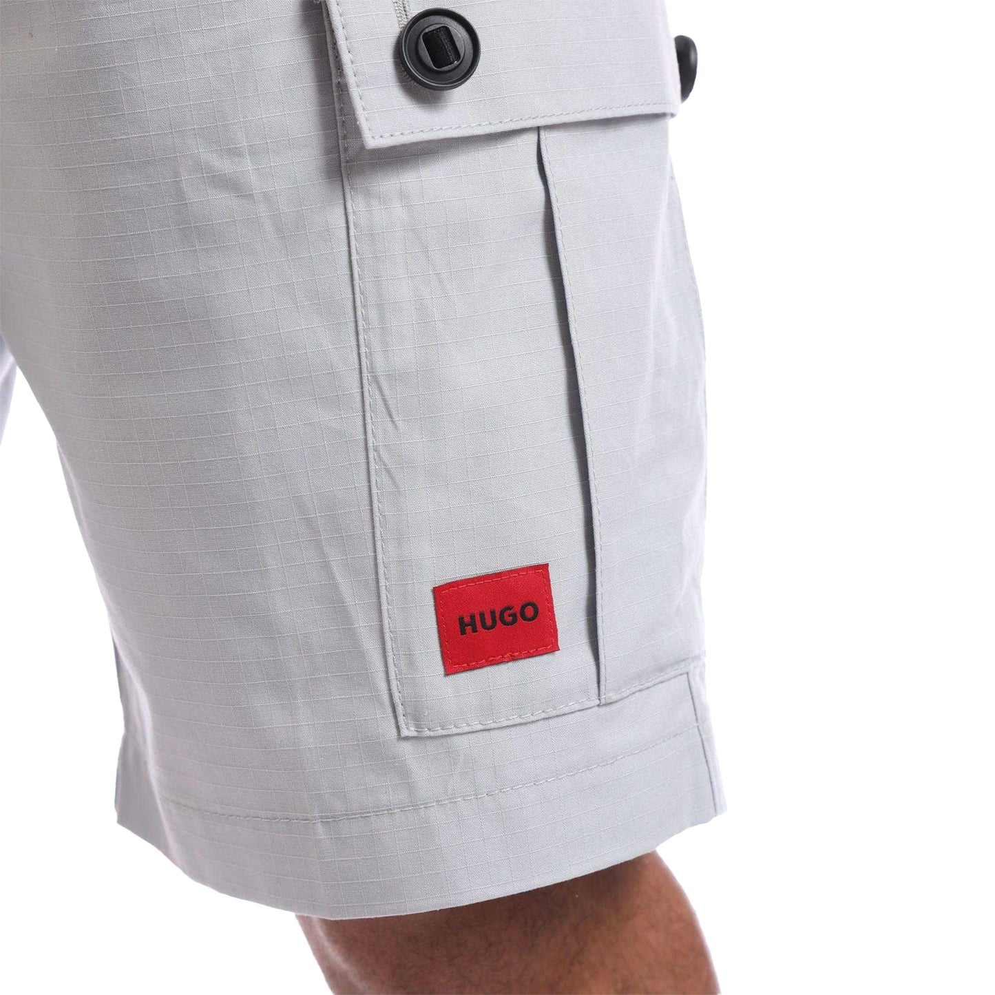Grey - Lifestyle - Hugo Mens Logo Shorts