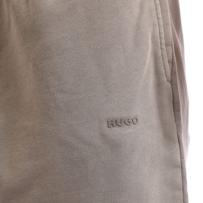 Brown - Lifestyle - Hugo Mens Dupaly Cotton Shorts