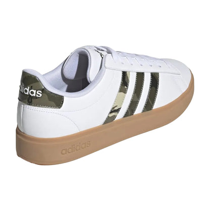 White - Back - Adidas Mens Grand Court 2.0 Trainers