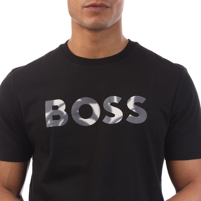 Black - Side - Boss Mens Thompson 15 T-Shirt