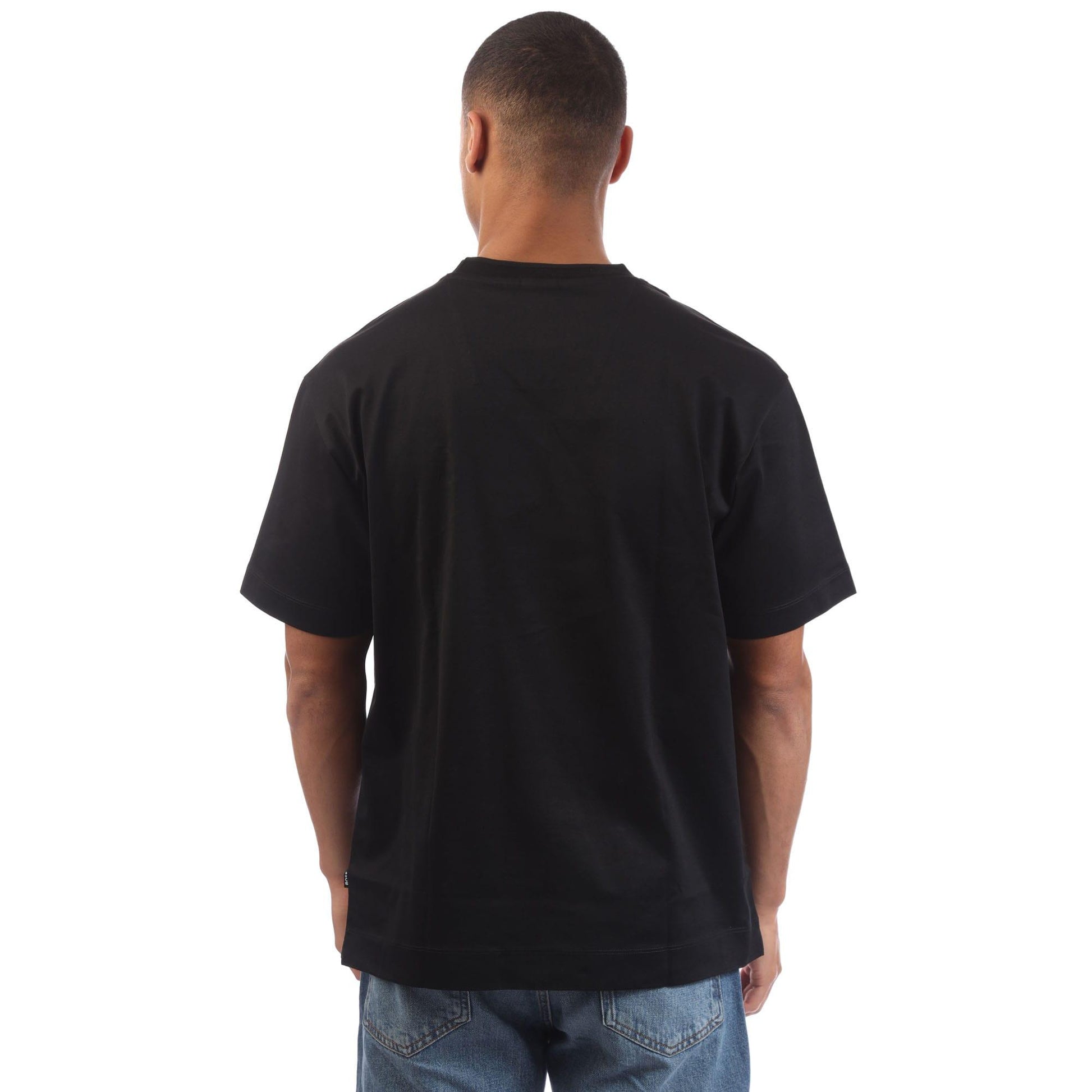 Black - Back - Boss Mens Tames 10 T-Shirt