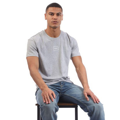 Grey - Lifestyle - Hugo Mens Laze Lounge T-Shirt