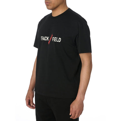 Black - Lifestyle - Avirex Mens Track N Field T-Shirt