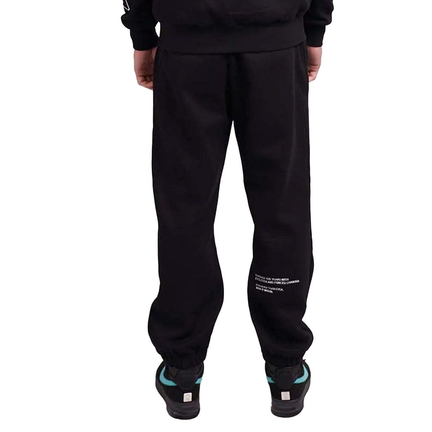 Black - Back - Mercier Unisex Adult Compton Jogging Bottoms
