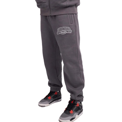 Grey - Front - Mercier Unisex Adult Compton Jogging Bottoms
