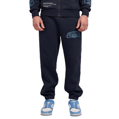 Navy - Front - Mercier Unisex Adult Compton Jogging Bottoms