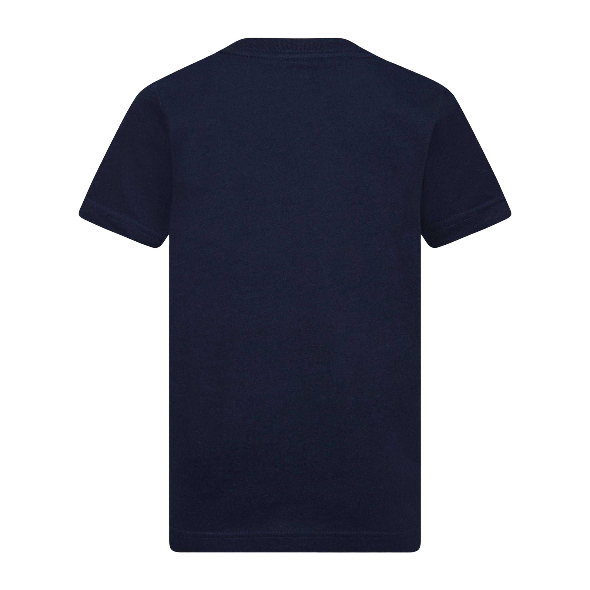 Navy - Back - Nike Childrens-Kids Swoosh T-Shirt