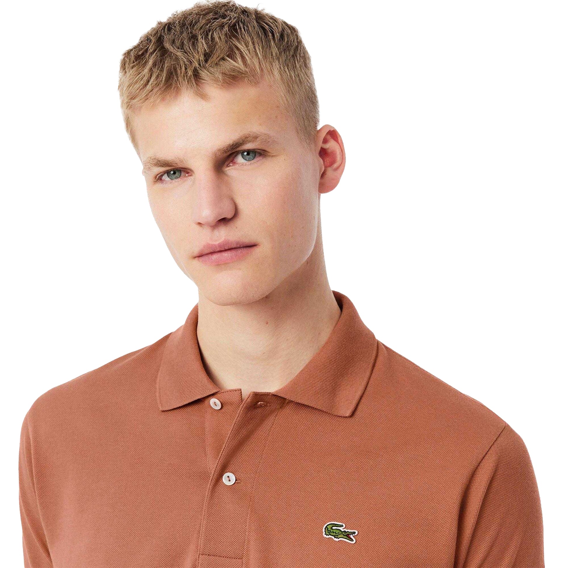 Light Brown - Lifestyle - Lacoste Mens L.12.12 Original Pique Classic Polo Shirt