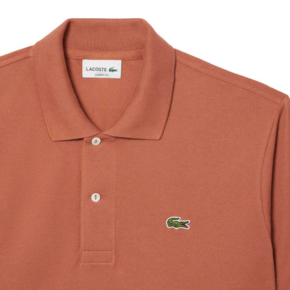 Light Brown - Pack Shot - Lacoste Mens L.12.12 Original Pique Classic Polo Shirt