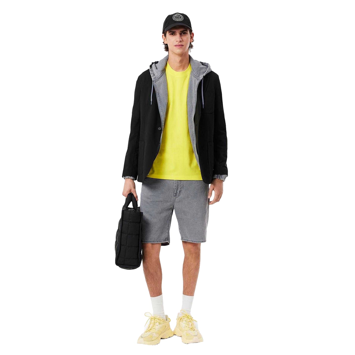 Yellow - Lifestyle - Lacoste Mens Cotton T-Shirt