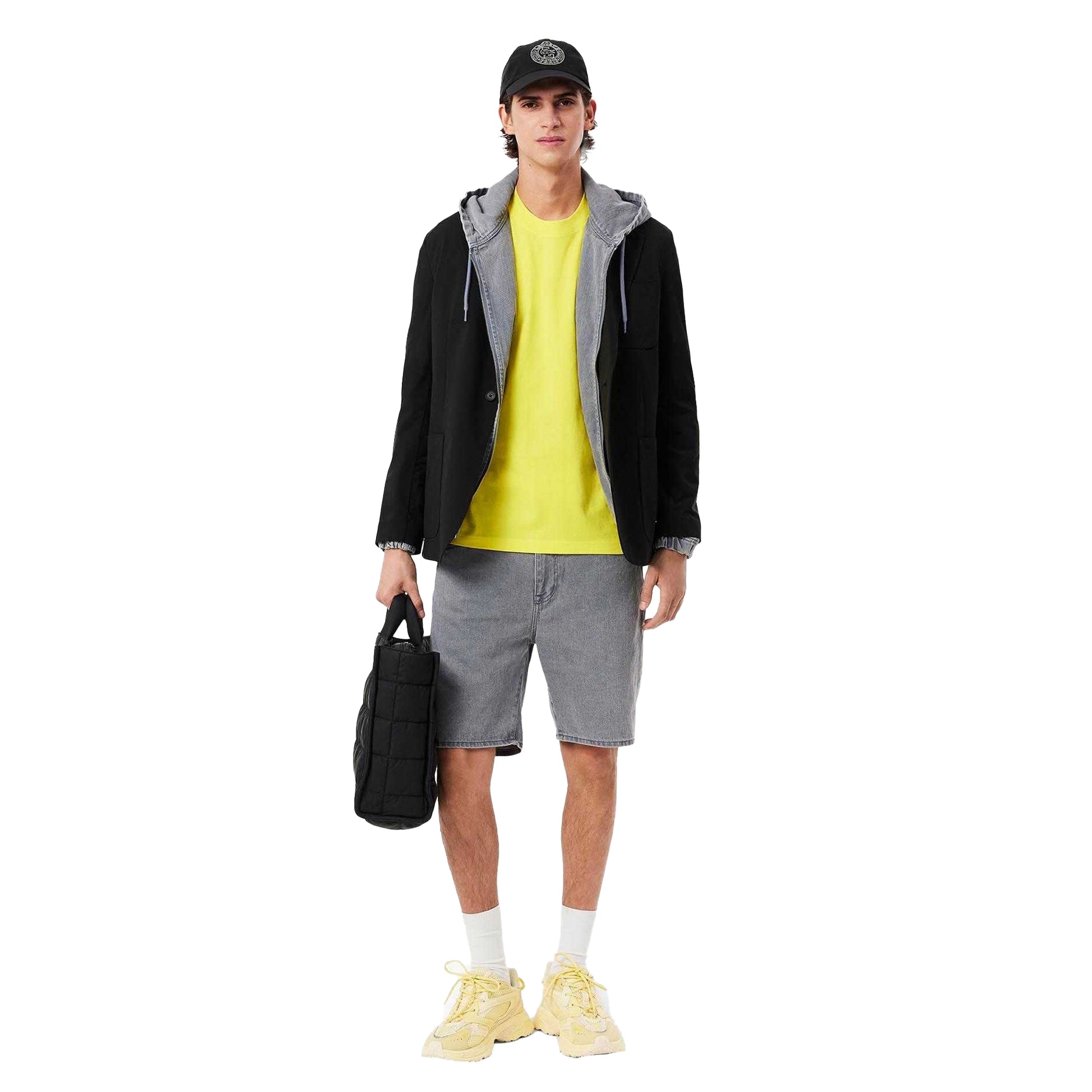 Yellow - Lifestyle - Lacoste Mens Cotton T-Shirt