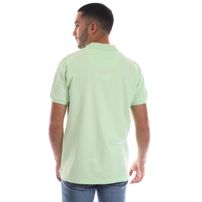 Green - Back - Marshall Artist Mens Marchio Polo Shirt