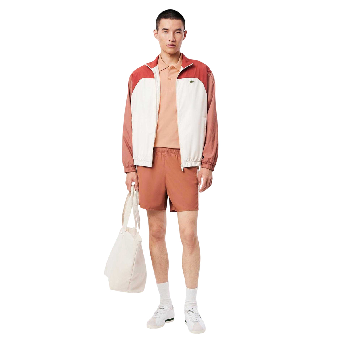 Orange - Lifestyle - Lacoste Mens Cotton Blend Polo Shirt