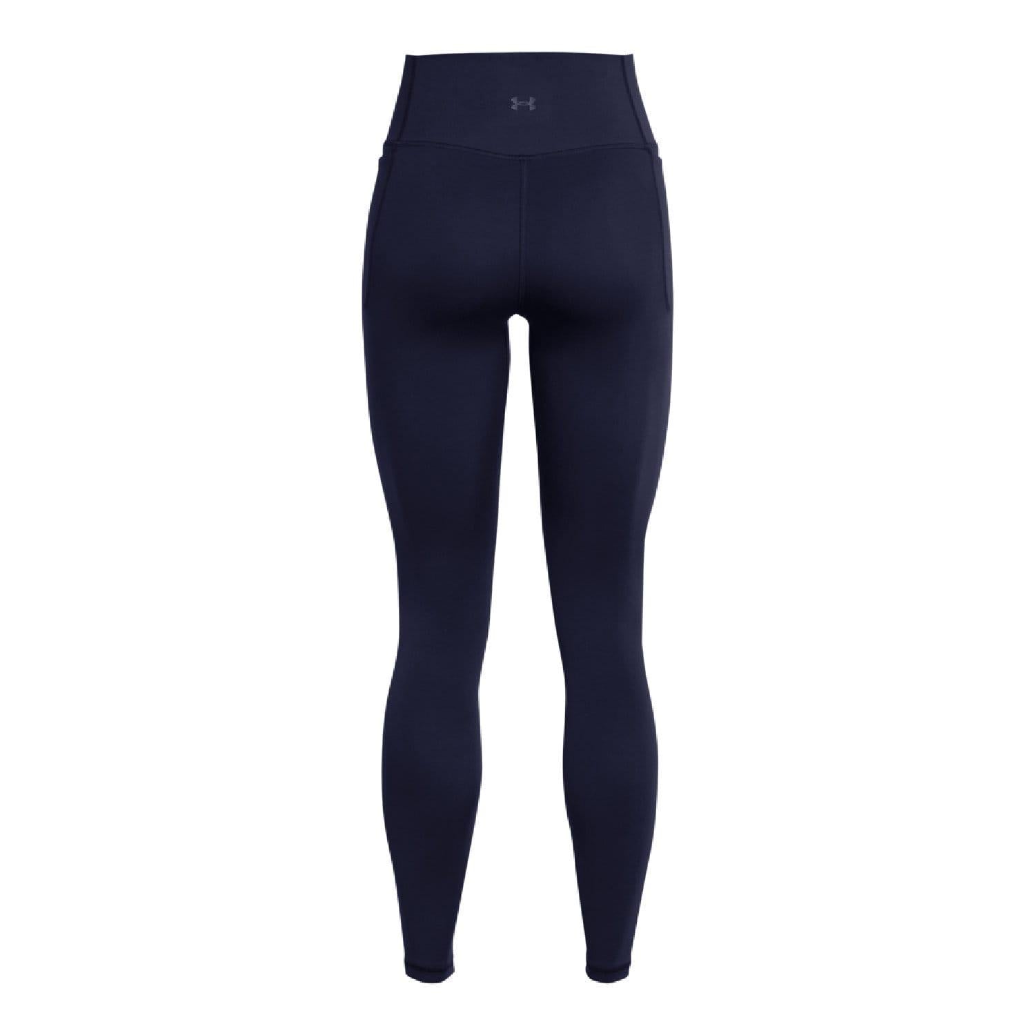 Blue - Back - Under Armour Womens-Ladies Meridian Leggings