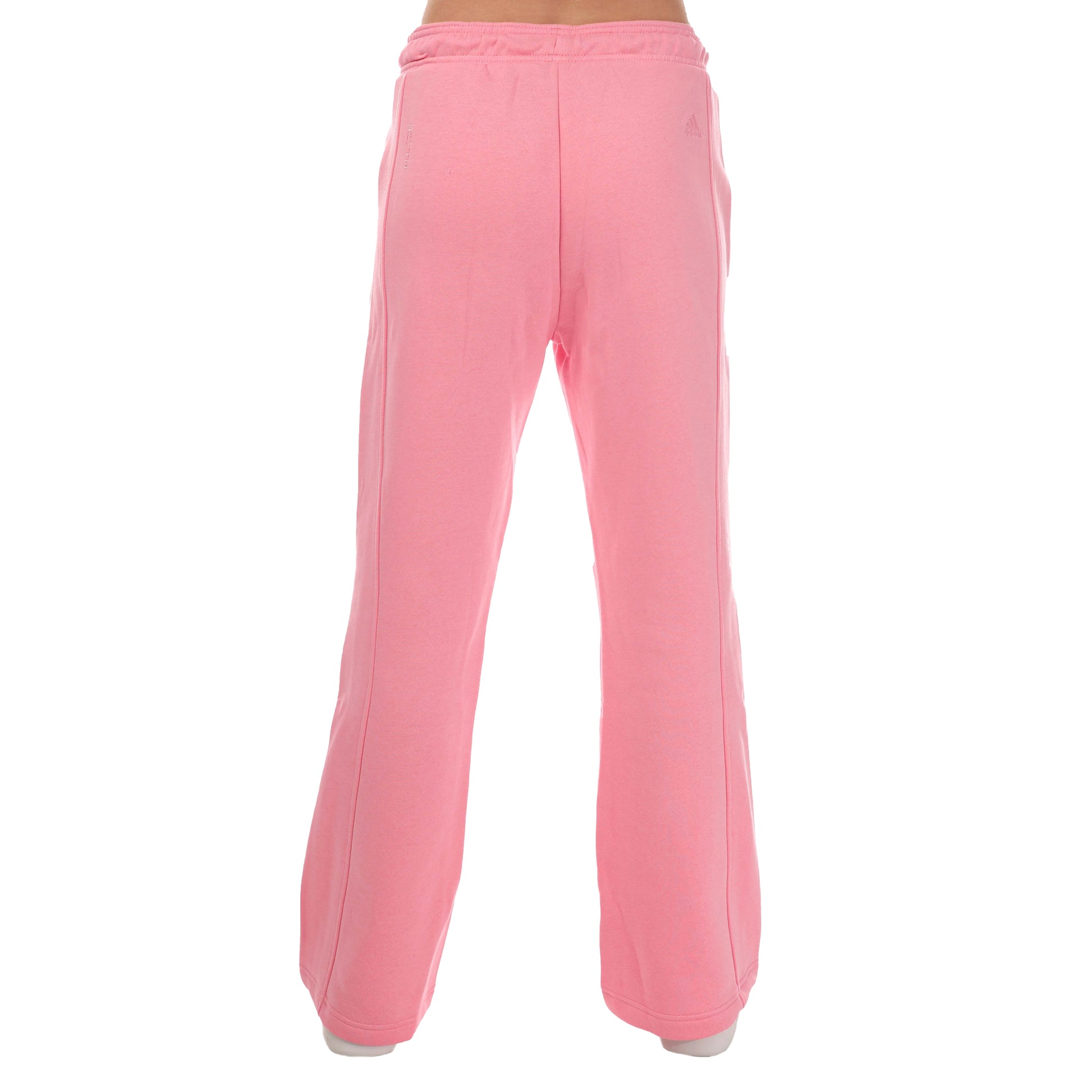 Pink - Back - Adidas Womens-Ladies All SZN Fleece Jogging Bottoms