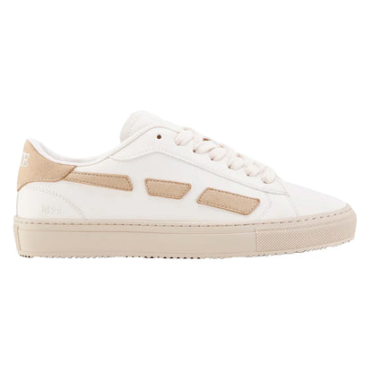 Sand - Front - Saye Womens-Ladies M99 Vegan Trainers