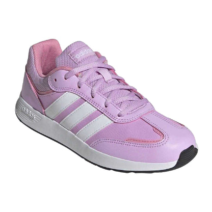 Purple - Front - Adidas Childrens-Kids Tensaur Switch Trainers