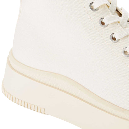 Cream - Lifestyle - Vagabond Shoemakers Womens-Ladies Stacey Hi-Top Trainers