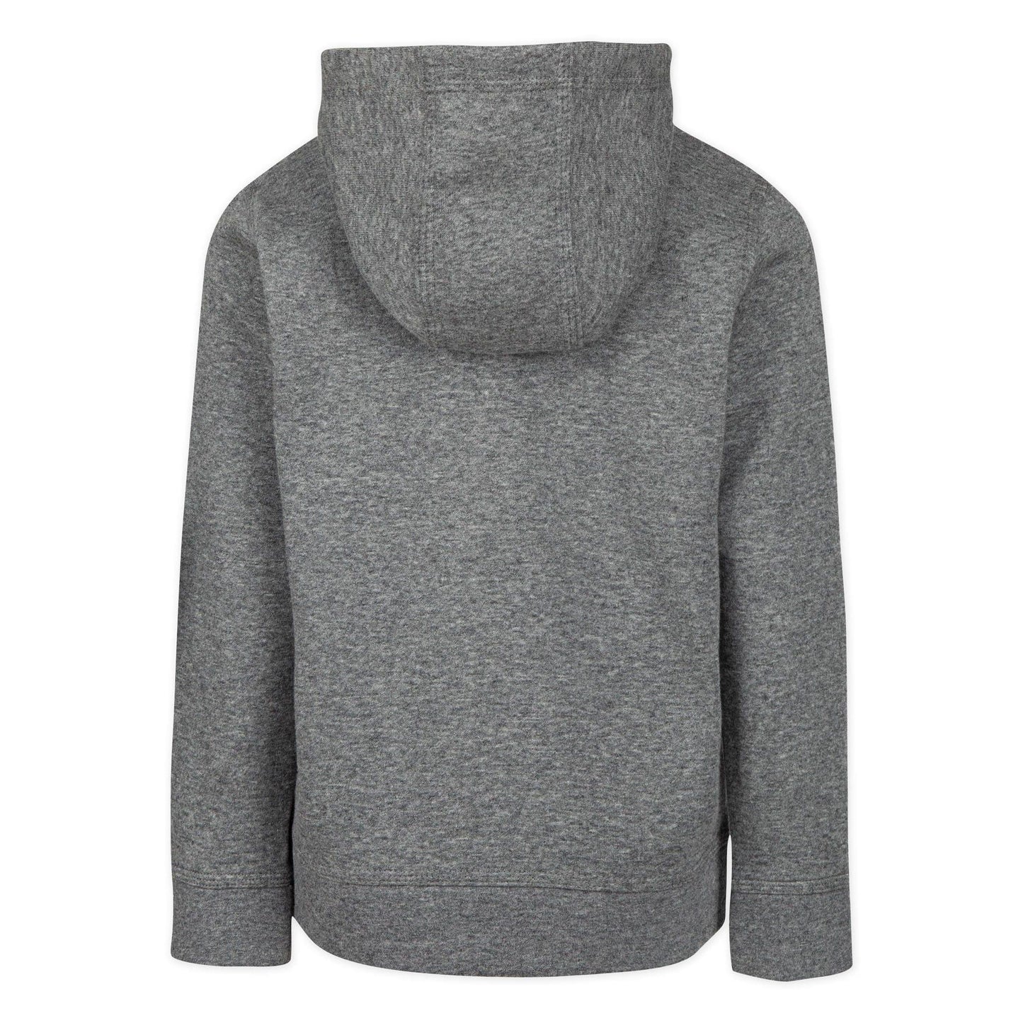 Grey - Back - Nike Childrens-Kids Club Fleece Full Zip Hoodie
