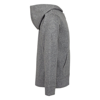Grey - Lifestyle - Nike Childrens-Kids Club Fleece Full Zip Hoodie