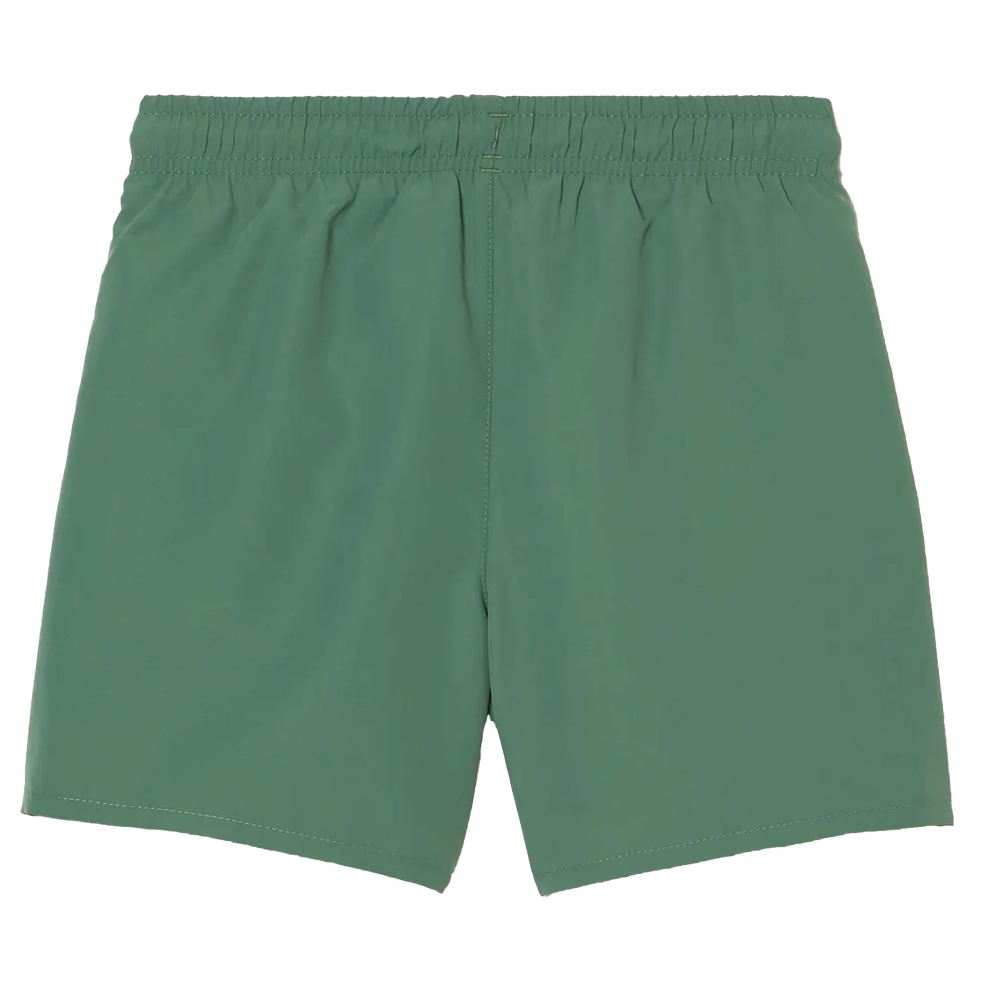 Green - Back - Lacoste Boys Quick Dry Swim Shorts