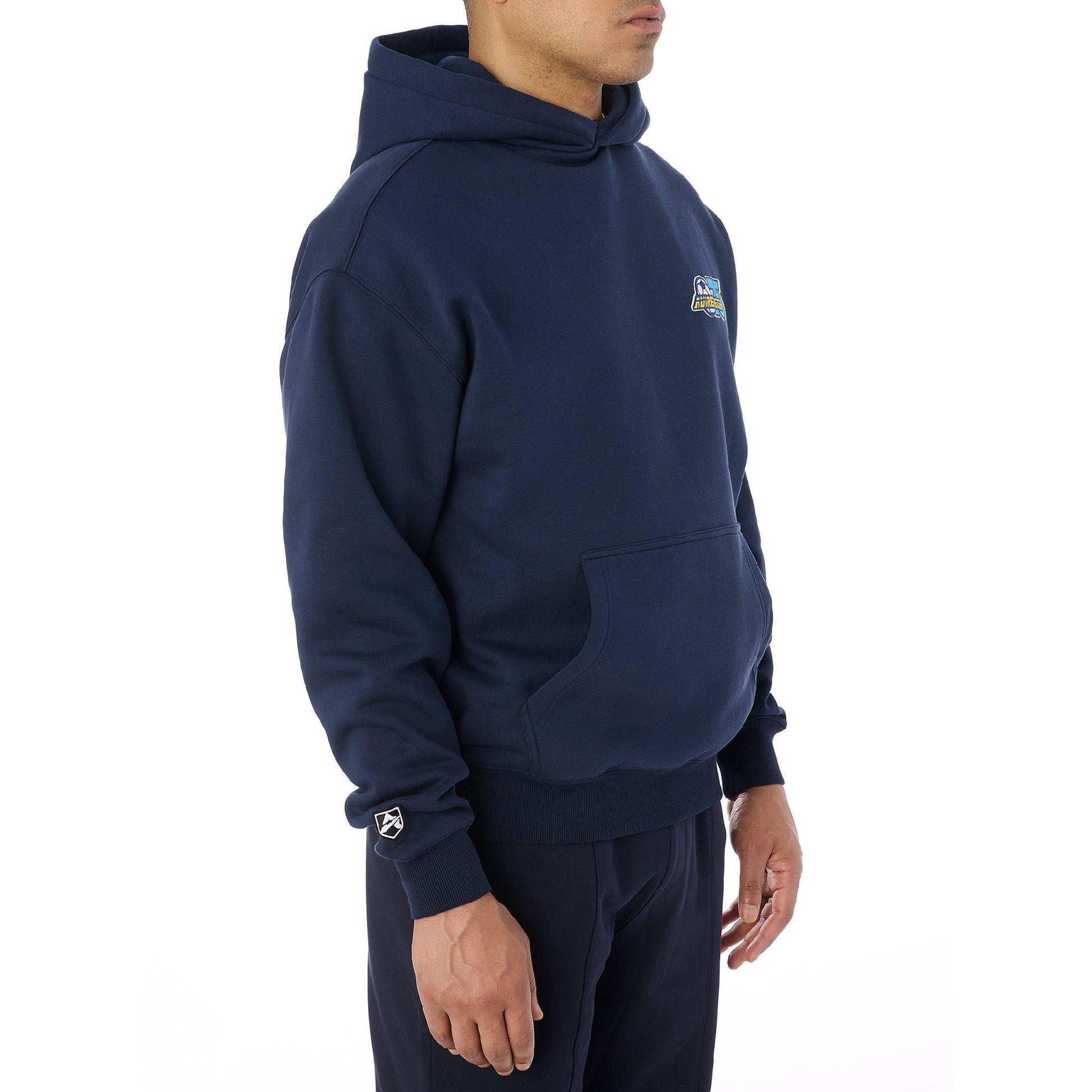 Navy - Lifestyle - Avirex Mens Soccer League Hoodie