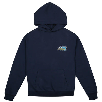Navy - Front - Avirex Mens Soccer League Hoodie