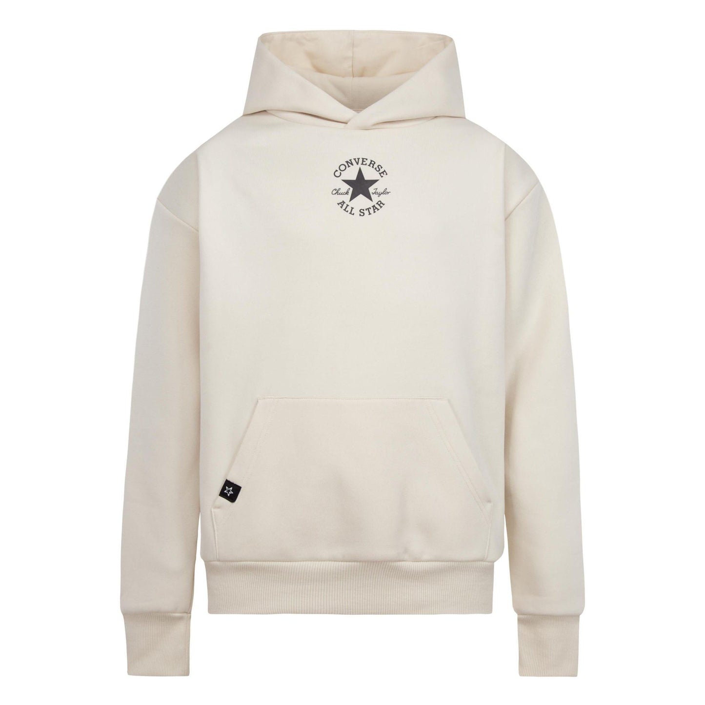 White - Front - Converse Childrens-Kids Core Pull Over Hoodie