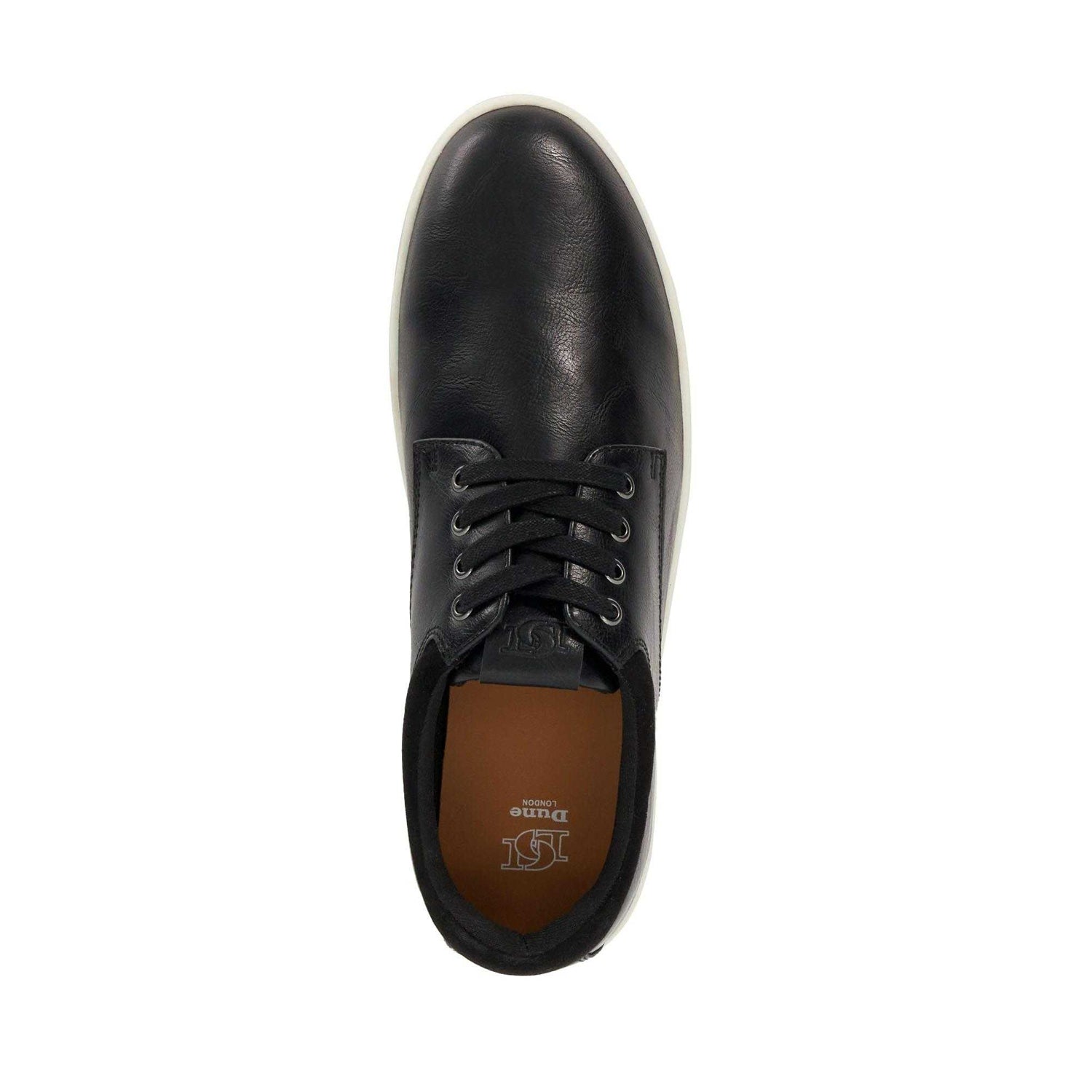 Black - Lifestyle - Dune London Mens Tamsen Lace Up Trainers