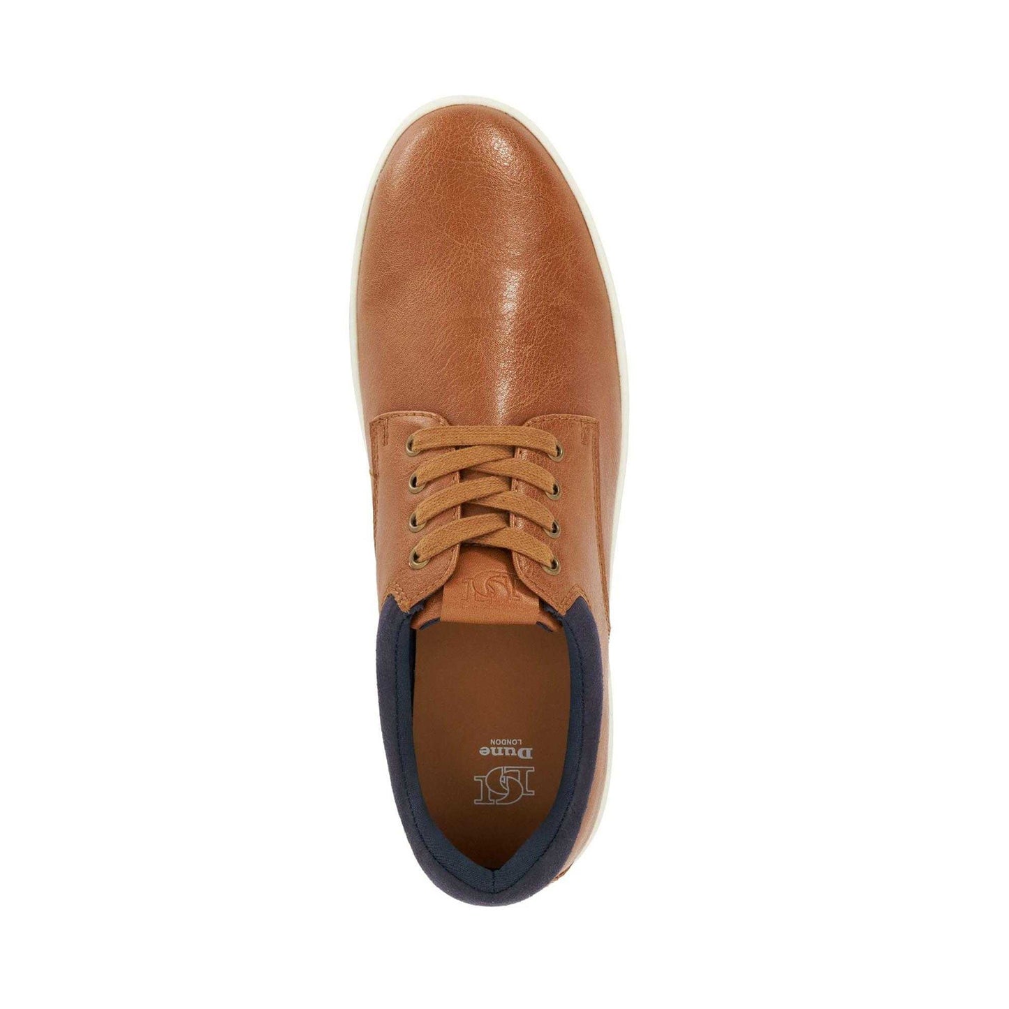 Tan - Lifestyle - Dune London Mens Tamsen Lace Up Trainers