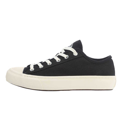 Black - Side - Lacoste Mens Backcourt 2.0 Canvas Low Trainers