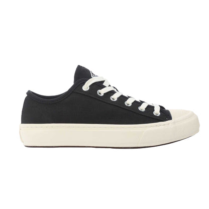 Black - Lifestyle - Lacoste Mens Backcourt 2.0 Canvas Low Trainers