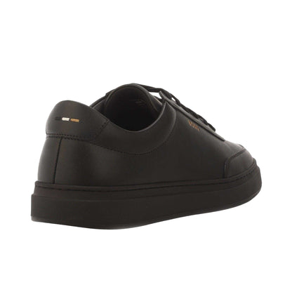 Black - Back - Boss Mens Kieran Tennis Trainers