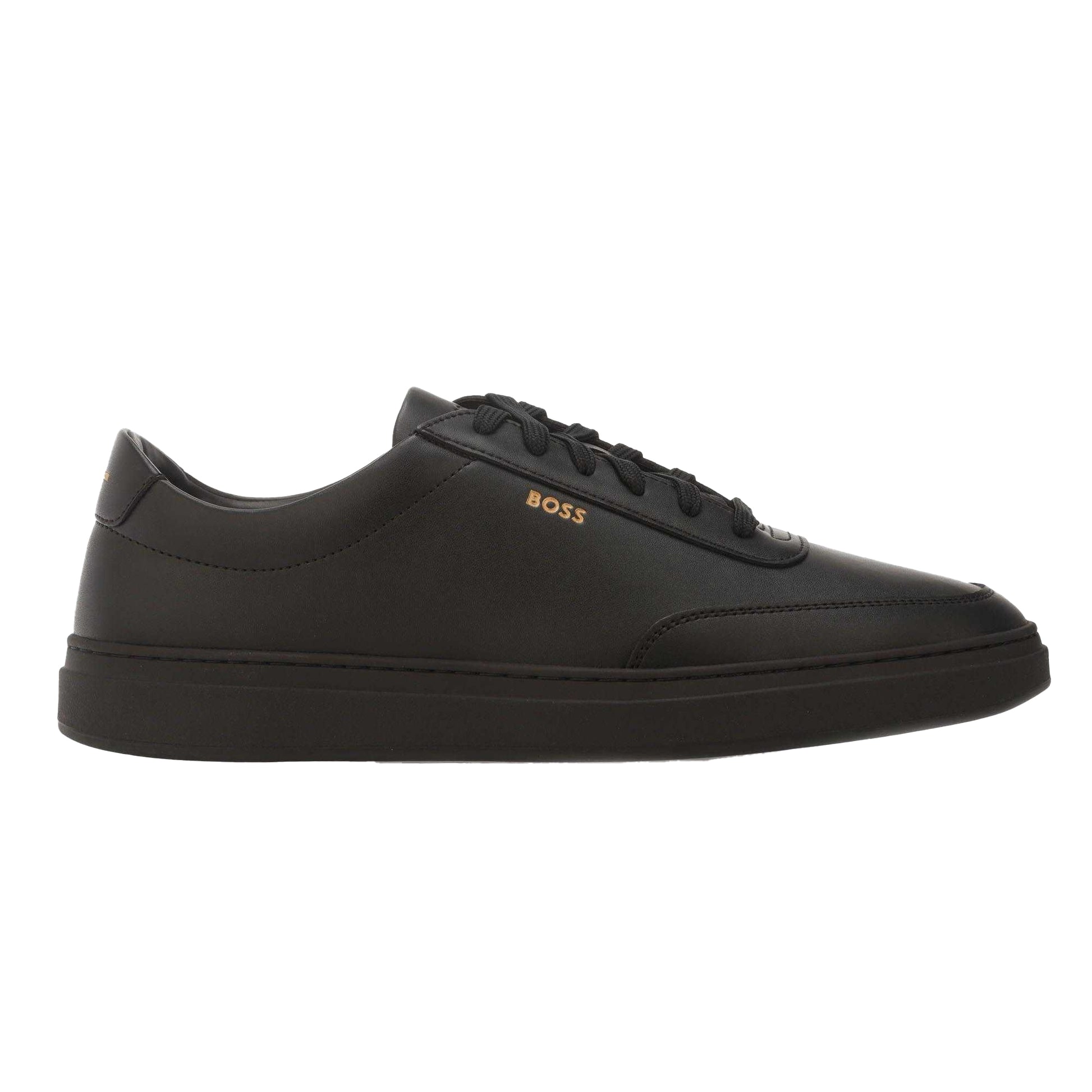 Black - Lifestyle - Boss Mens Kieran Tennis Trainers