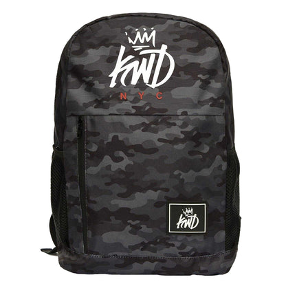 Black - Front - Kings Will Dream Kayencee Camo Backpack
