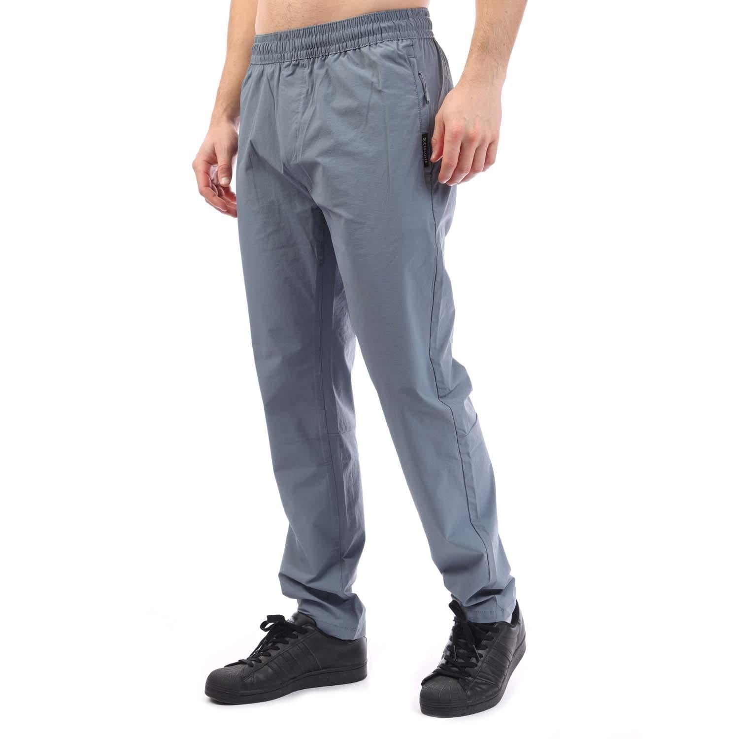 Blue - Lifestyle - Duck and Cover Mens Limatar Jogging Bottoms