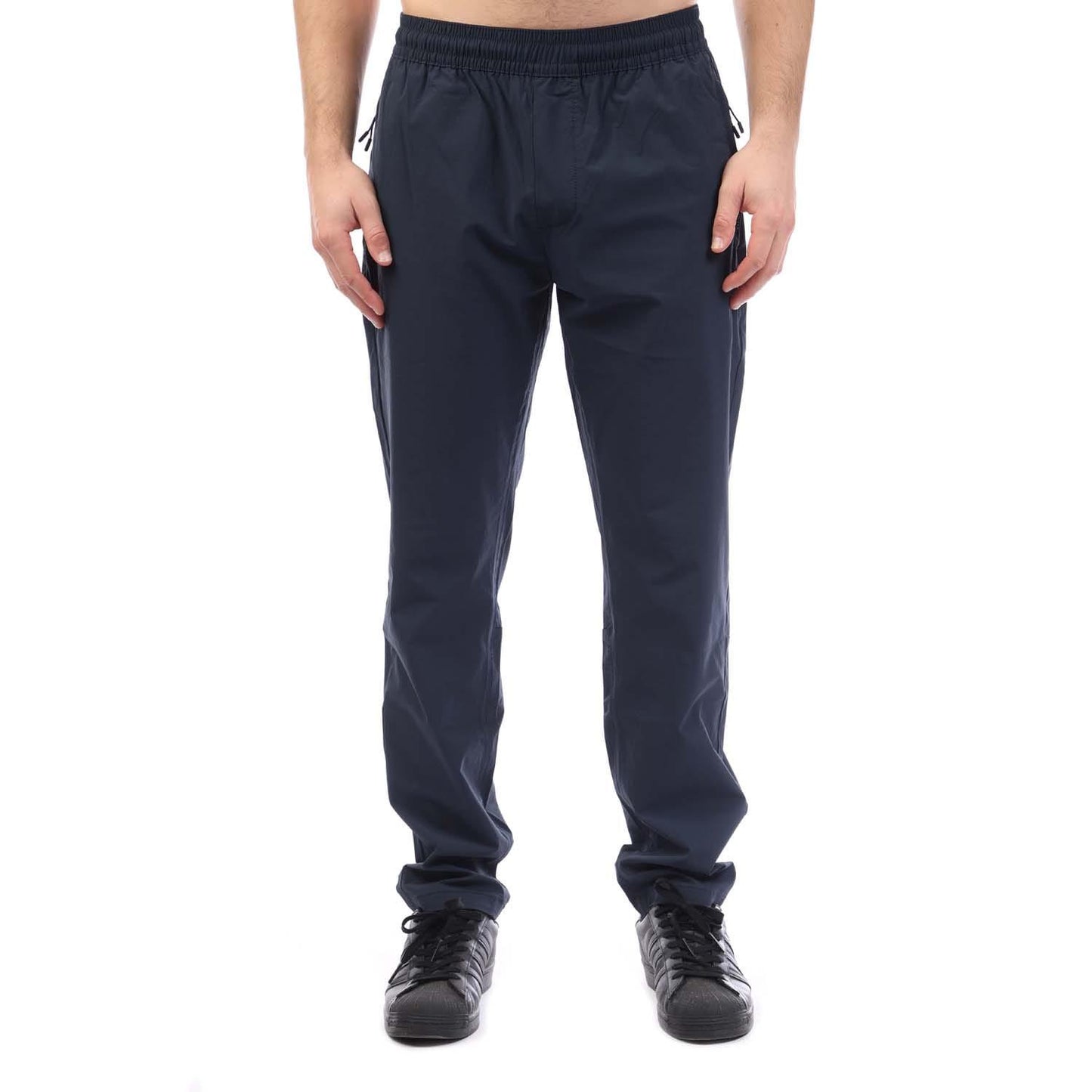 Navy - Front - Duck and Cover Mens Limatar Jogging Bottoms