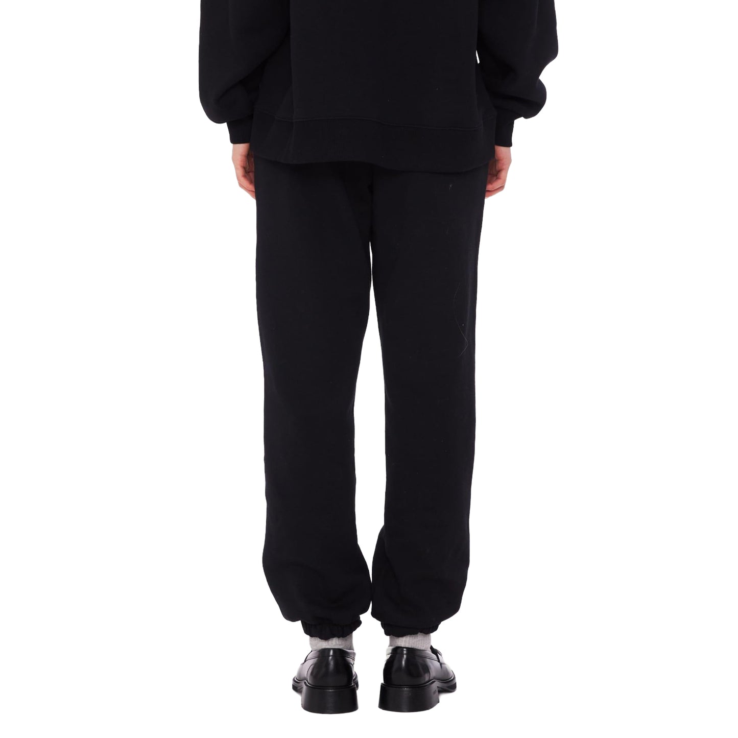 Black - Back - Rotate Sunday Womens-Ladies Logo Jogging Bottoms