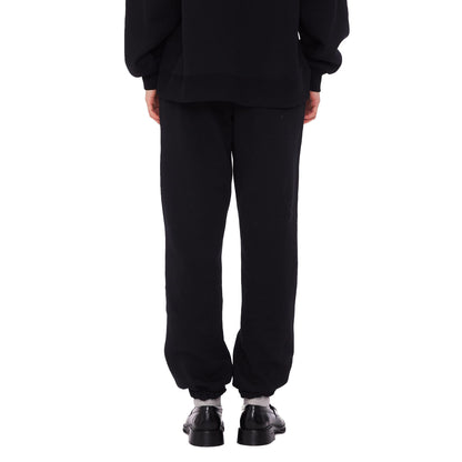 Black - Back - Rotate Sunday Womens-Ladies Logo Jogging Bottoms