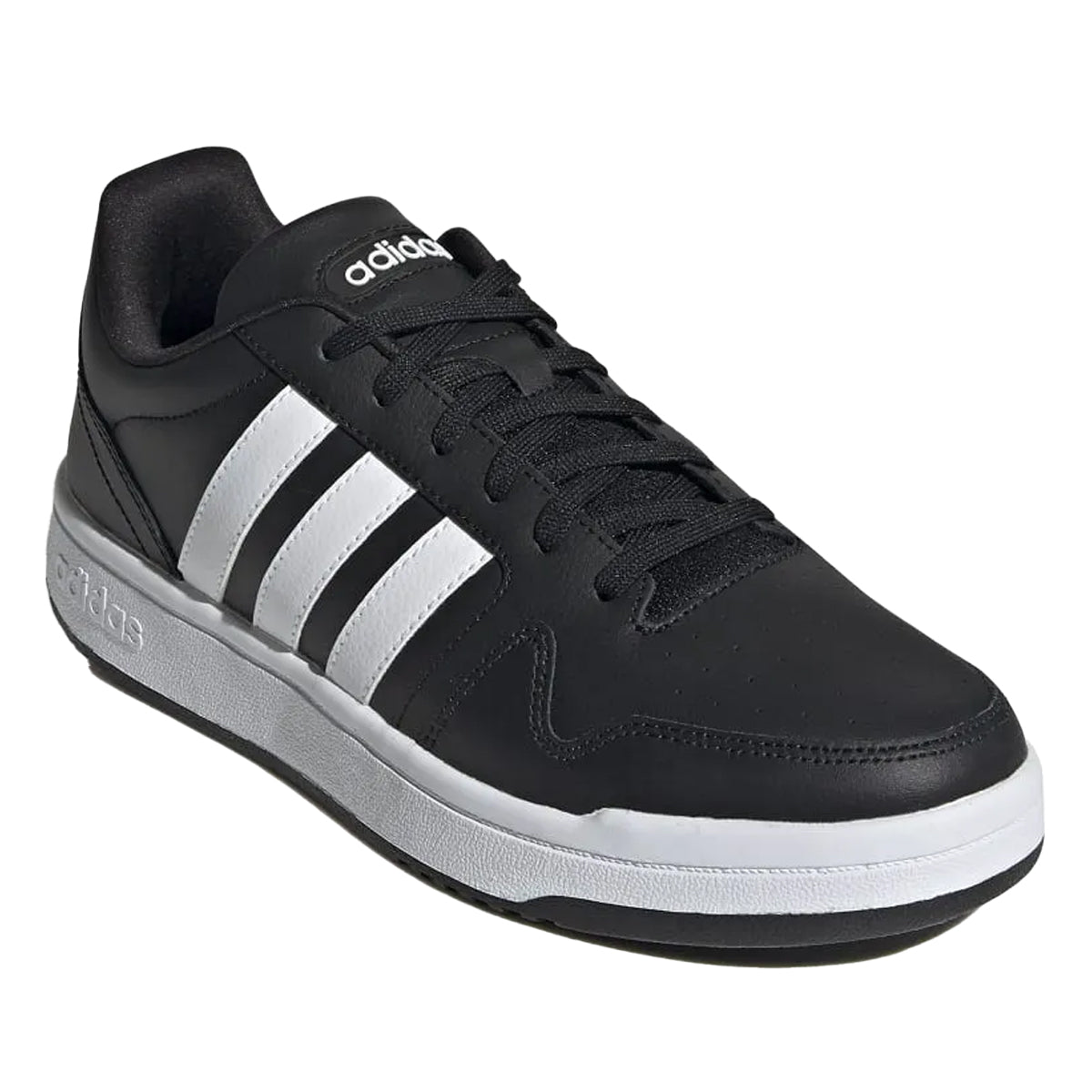 Black-White - Front - Adidas Mens Postmove Trainers