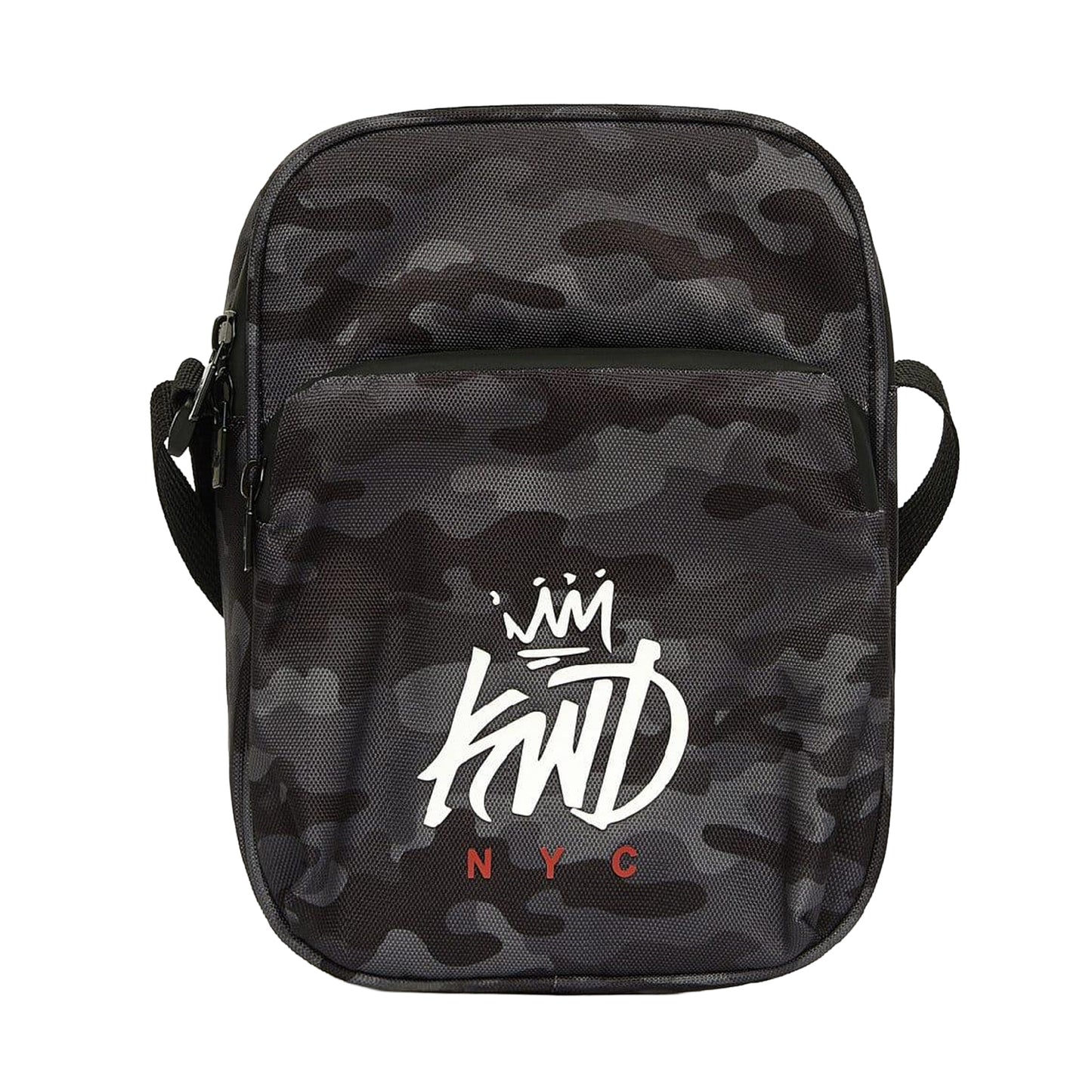 Black - Front - Kings Will Dream Kayencee Camo Crossbody Bag