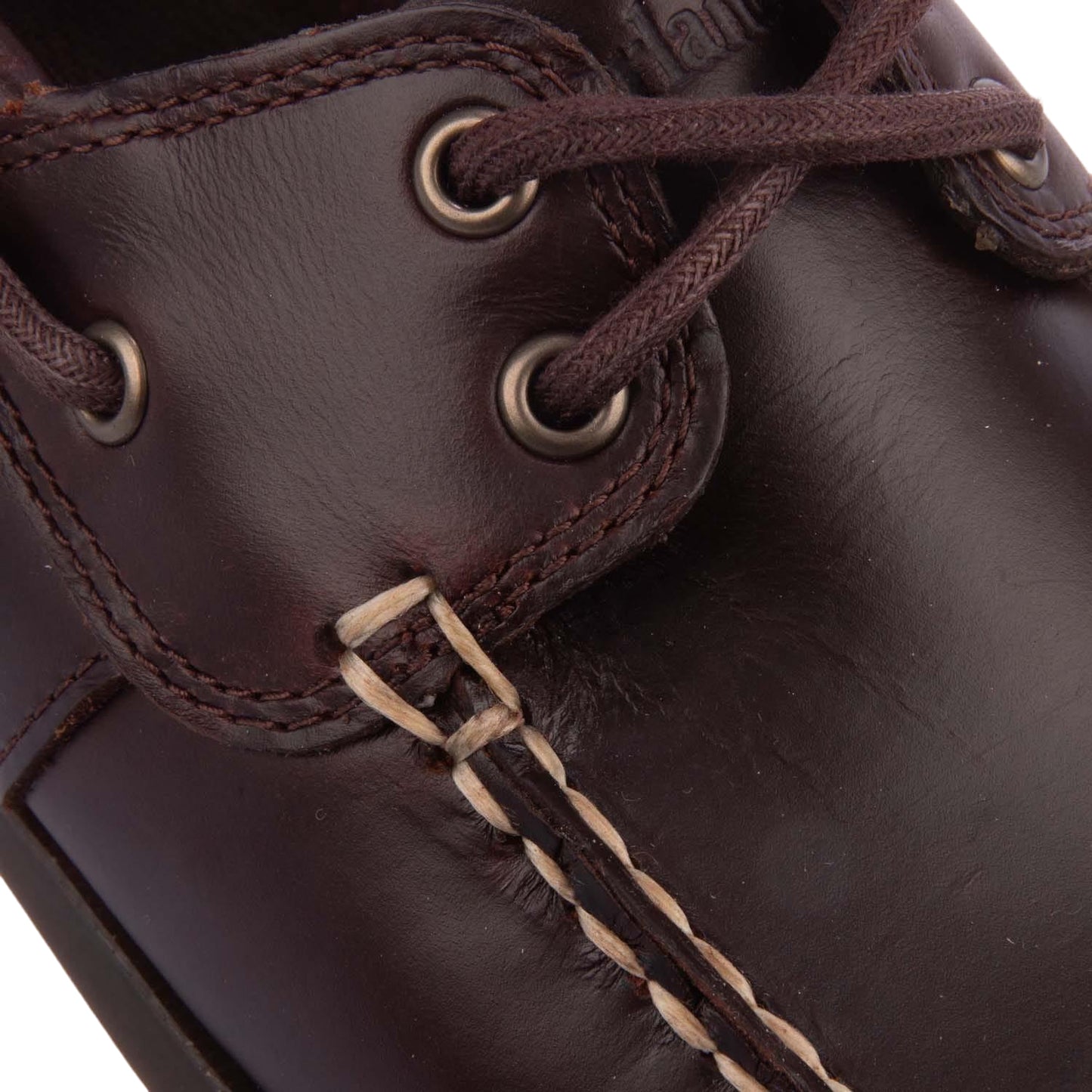 Brown - Lifestyle - Timberland Mens Cedar Bay Full Grain Leather Boat Shoes